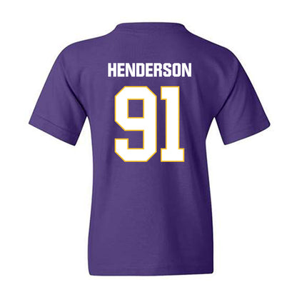 LSU - NCAA Football : Trenton Henderson - Classic Shersey Youth T-Shirt-1
