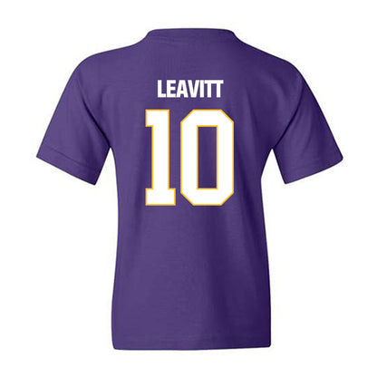 LSU - NCAA Football : Sam Leavitt - Classic Shersey Youth T-Shirt-1