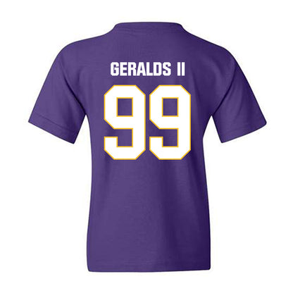 LSU - NCAA Football : Daverin Geralds II - Classic Shersey Youth T-Shirt-1