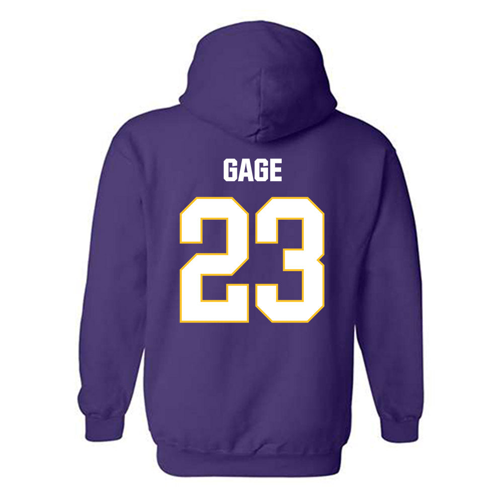 LSU - NCAA Football : Stacy Gage - Classic Shersey Hooded Sweatshirt-1