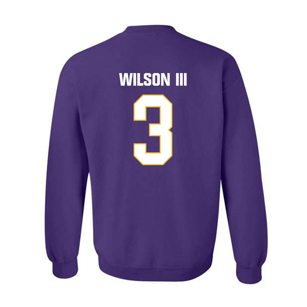 LSU - NCAA Football : Eugene Wilson III - Classic Shersey Crewneck Sweatshirt-1