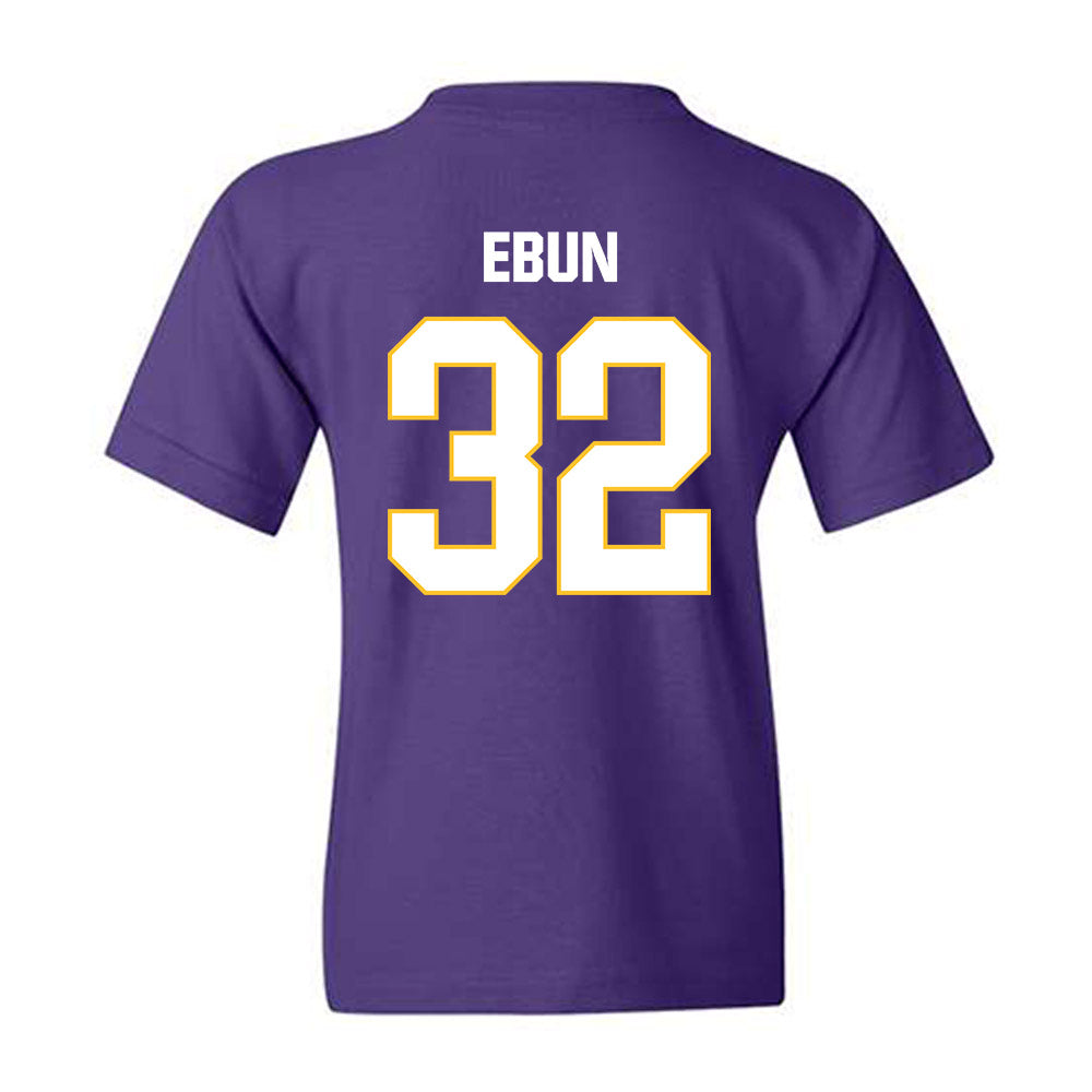 LSU - NCAA Football : Joseph Ebun - Classic Shersey Youth T-Shirt-1