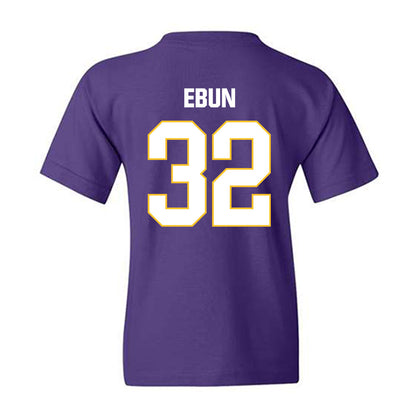 LSU - NCAA Football : Joseph Ebun - Classic Shersey Youth T-Shirt-1