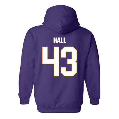 LSU - NCAA Football : Silas Hall - Classic Shersey Hooded Sweatshirt-1