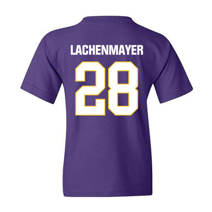 LSU - NCAA Baseball : Danny Lachenmayer - Classic Shersey Youth T-Shirt-1