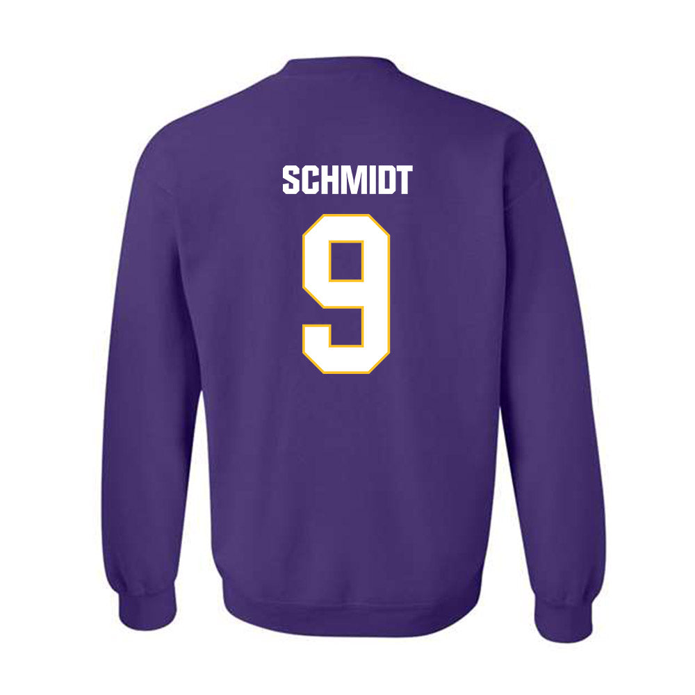 LSU - NCAA Baseball : William Schmidt - Classic Shersey Crewneck Sweatshirt-1