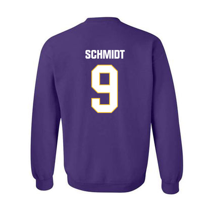 LSU - NCAA Baseball : William Schmidt - Classic Shersey Crewneck Sweatshirt-1
