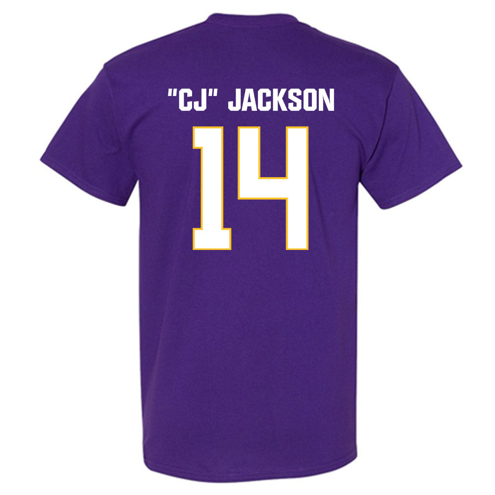 LSU - NCAA Football : Christopher "CJ" Jackson - Classic Shersey T-Shirt-1