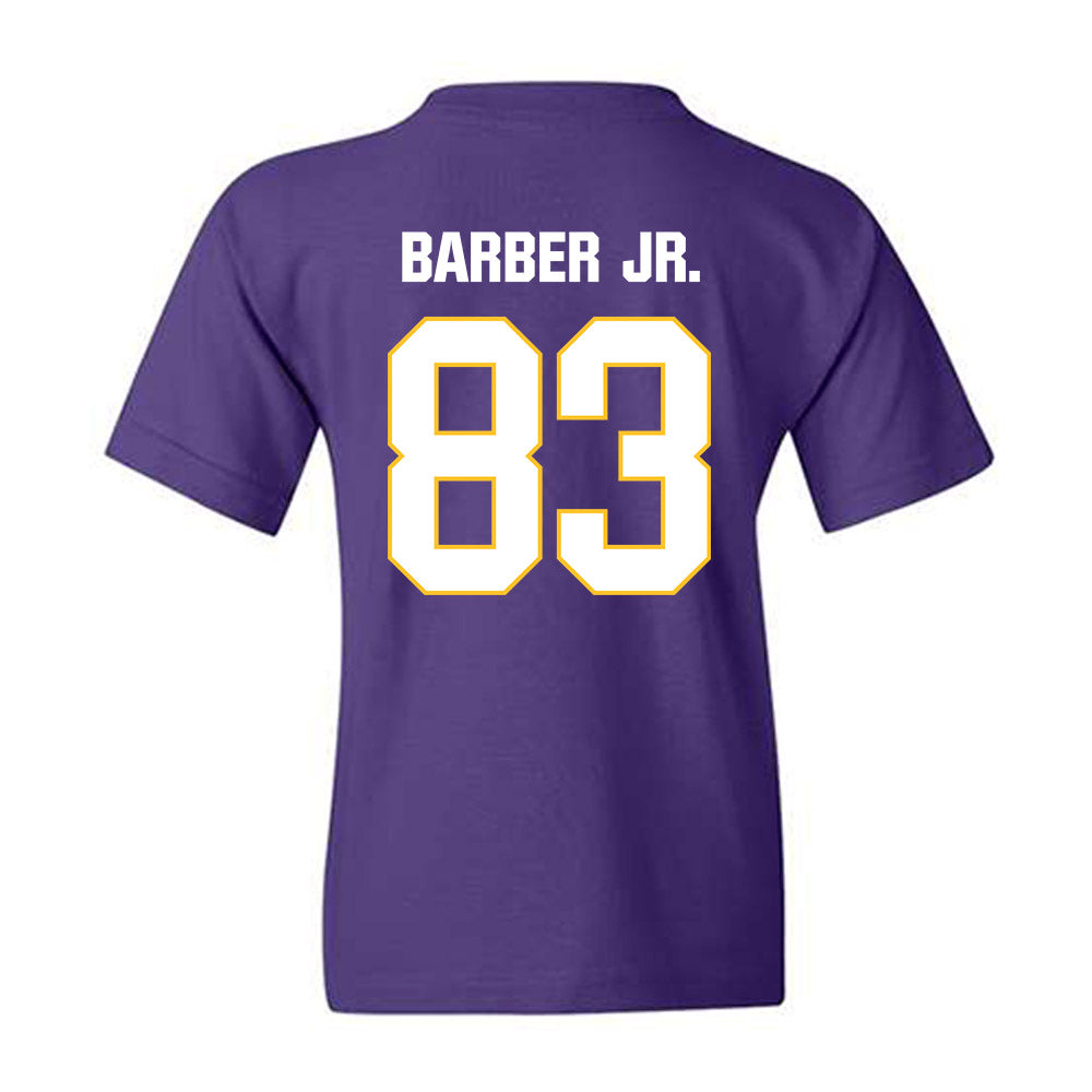 LSU - NCAA Football : Corey Barber Jr. - Classic Shersey Youth T-Shirt-1