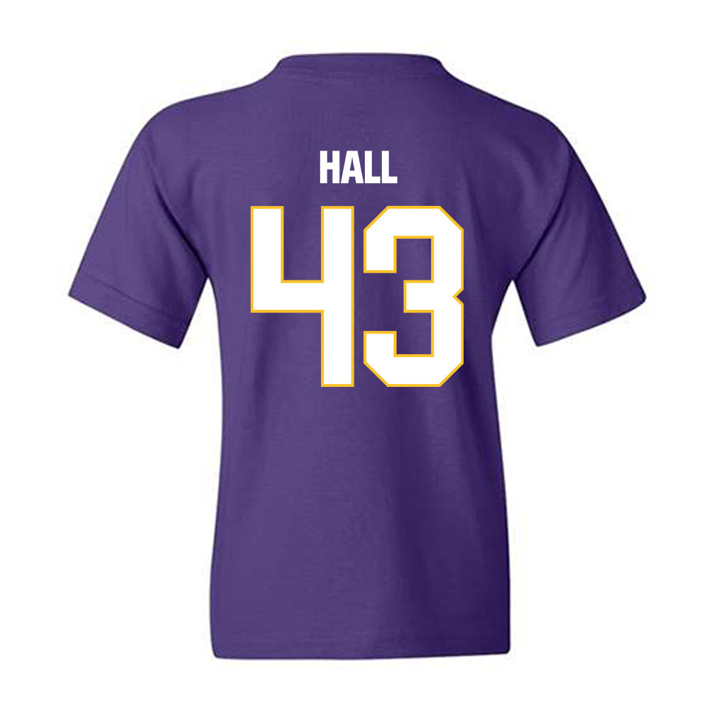 LSU - NCAA Football : Silas Hall - Classic Shersey Youth T-Shirt-1