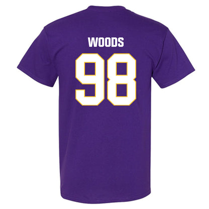 LSU - NCAA Football : Achilles Woods - Classic Shersey T-Shirt-1