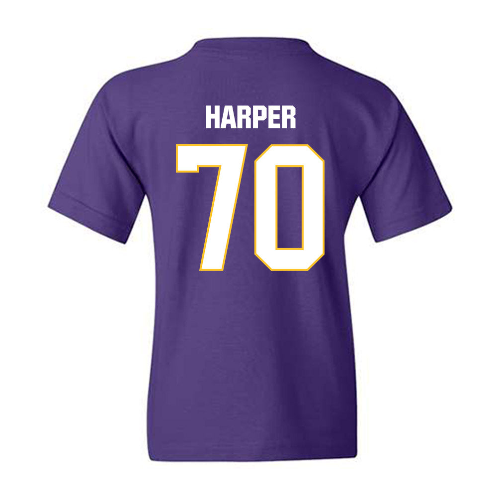 LSU - NCAA Football : Devin Harper - Classic Shersey Youth T-Shirt-1