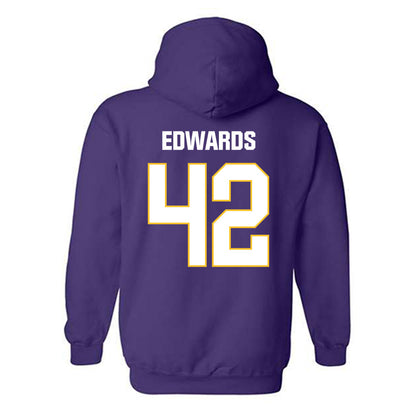 LSU - NCAA Softball : Tori Edwards - Classic Shersey Hooded Sweatshirt-1