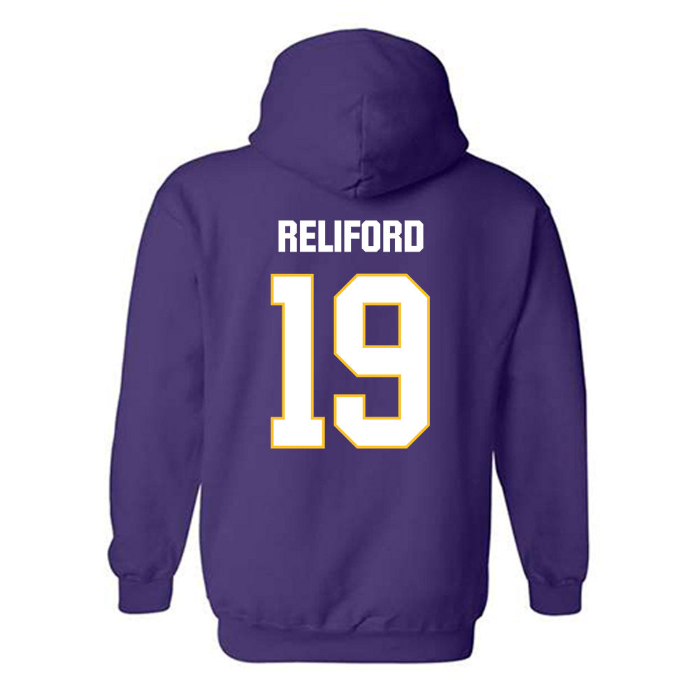 LSU - NCAA Football : Gabriel Reliford - Classic Shersey Hooded Sweatshirt-1