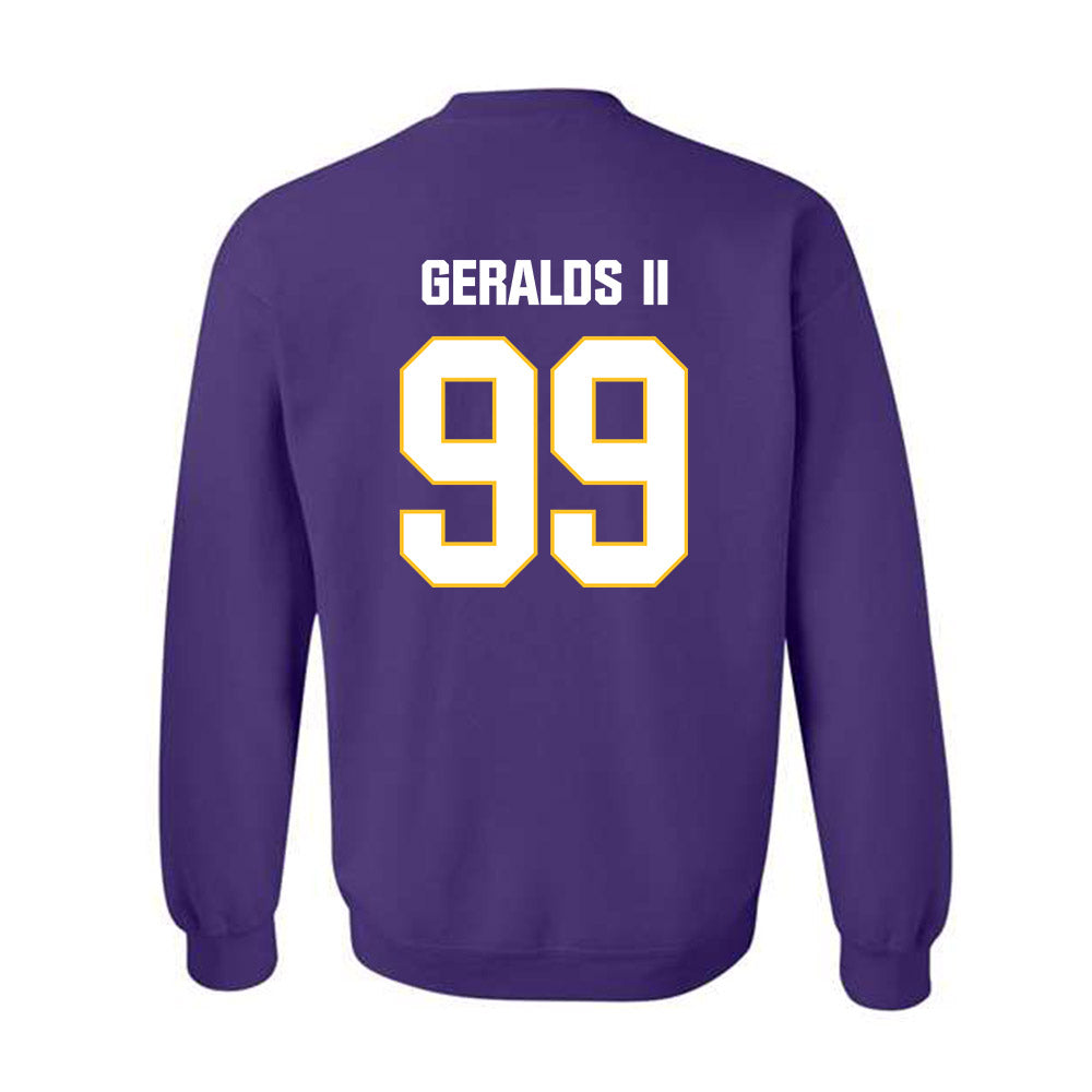 LSU - NCAA Football : Daverin Geralds II - Classic Shersey Crewneck Sweatshirt-1