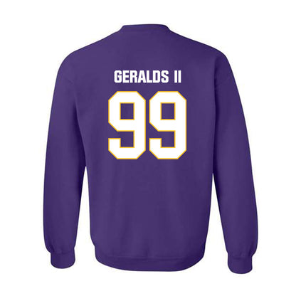 LSU - NCAA Football : Daverin Geralds II - Classic Shersey Crewneck Sweatshirt-1