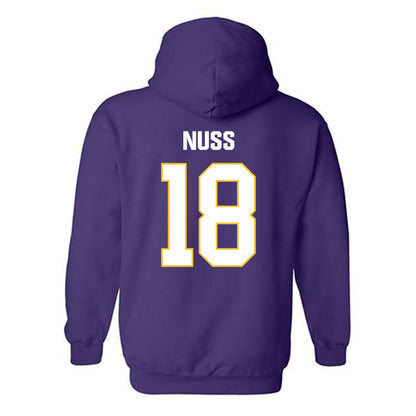 LSU - NCAA Women's Volleyball : Remi Nuss - Classic Shersey Hooded Sweatshirt-1