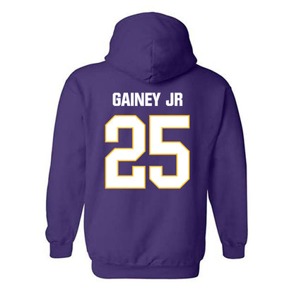 LSU - NCAA Football : Rod Gainey jr - Classic Shersey Hooded Sweatshirt-1