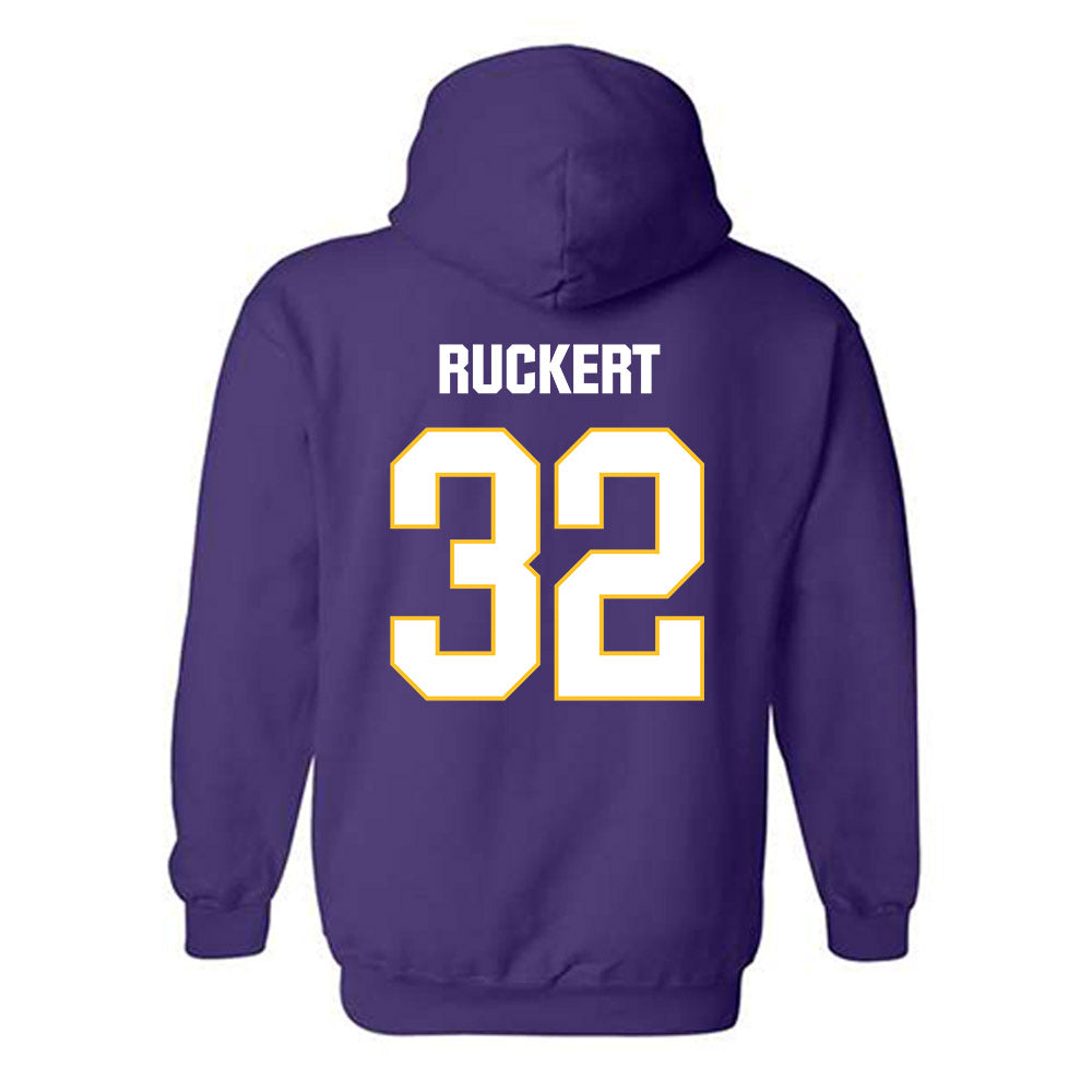 LSU - NCAA Baseball : Jack Ruckert - Classic Shersey Hooded Sweatshirt-1