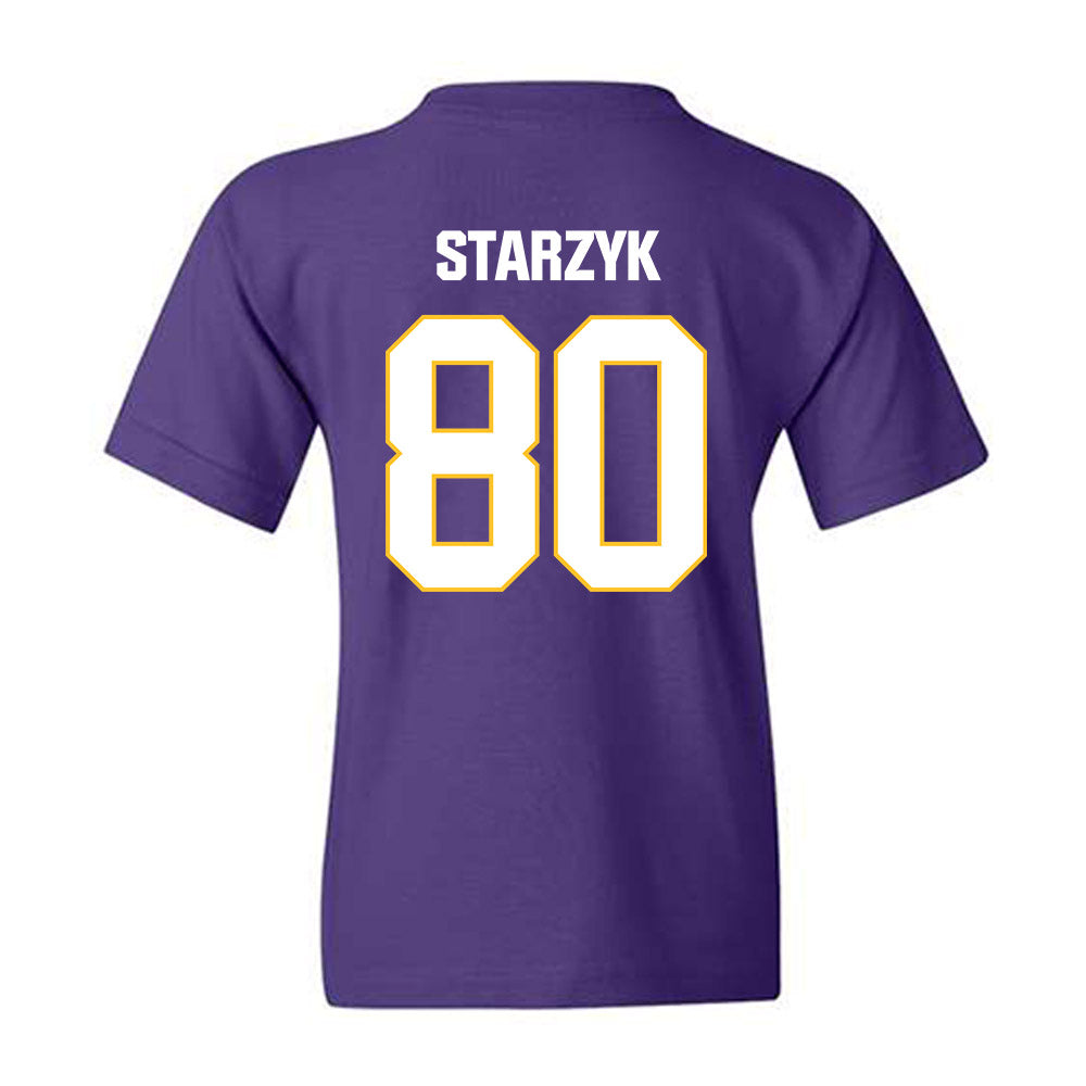 LSU - NCAA Football : Scott Starzyk - Classic Shersey Youth T-Shirt-1