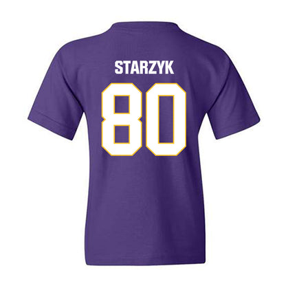 LSU - NCAA Football : Scott Starzyk - Classic Shersey Youth T-Shirt-1