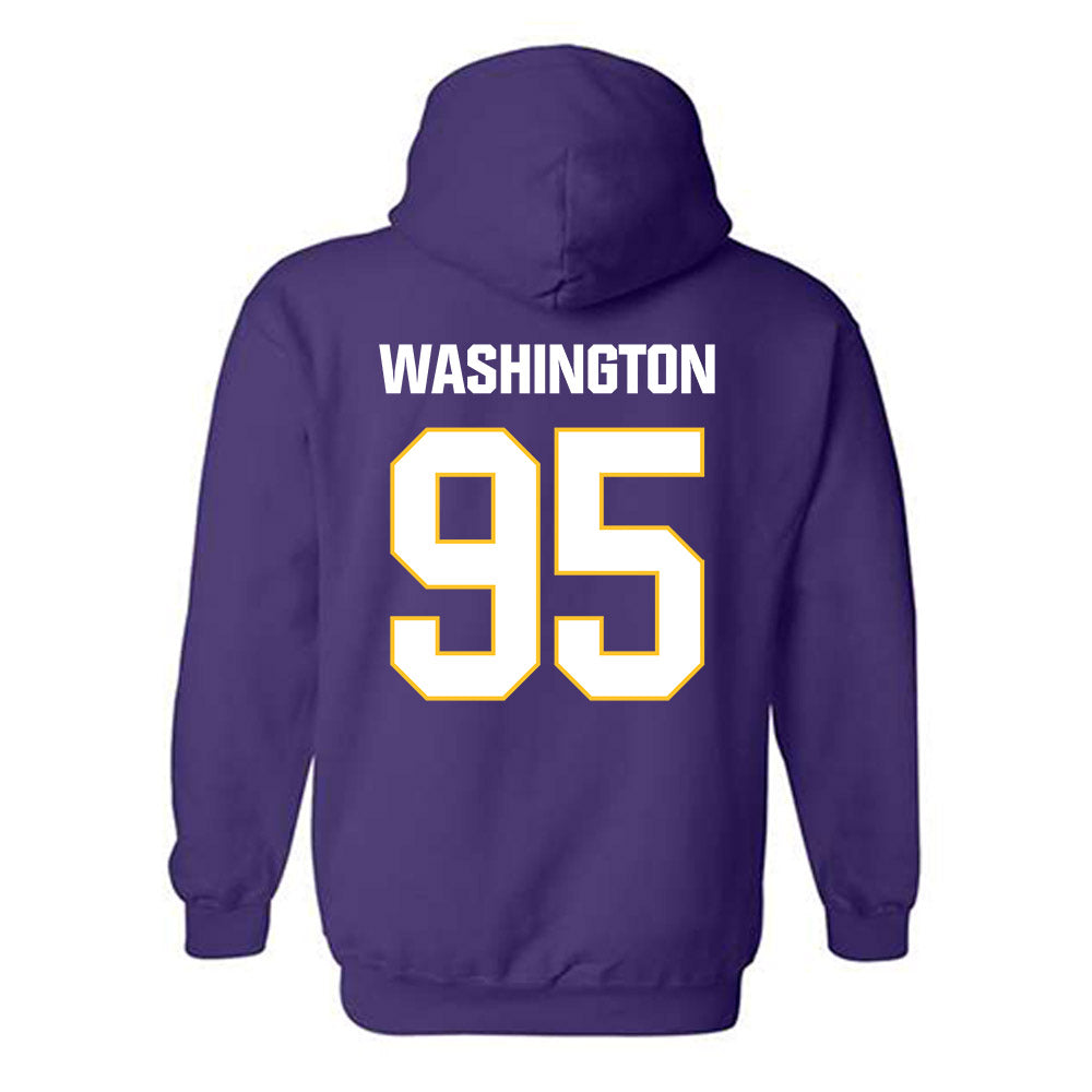 LSU - NCAA Football : Shone Washington - Classic Shersey Hooded Sweatshirt-1