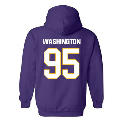 LSU - NCAA Football : Shone Washington - Classic Shersey Hooded Sweatshirt-1