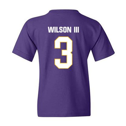 LSU - NCAA Football : Eugene Wilson III - Classic Shersey Youth T-Shirt-1