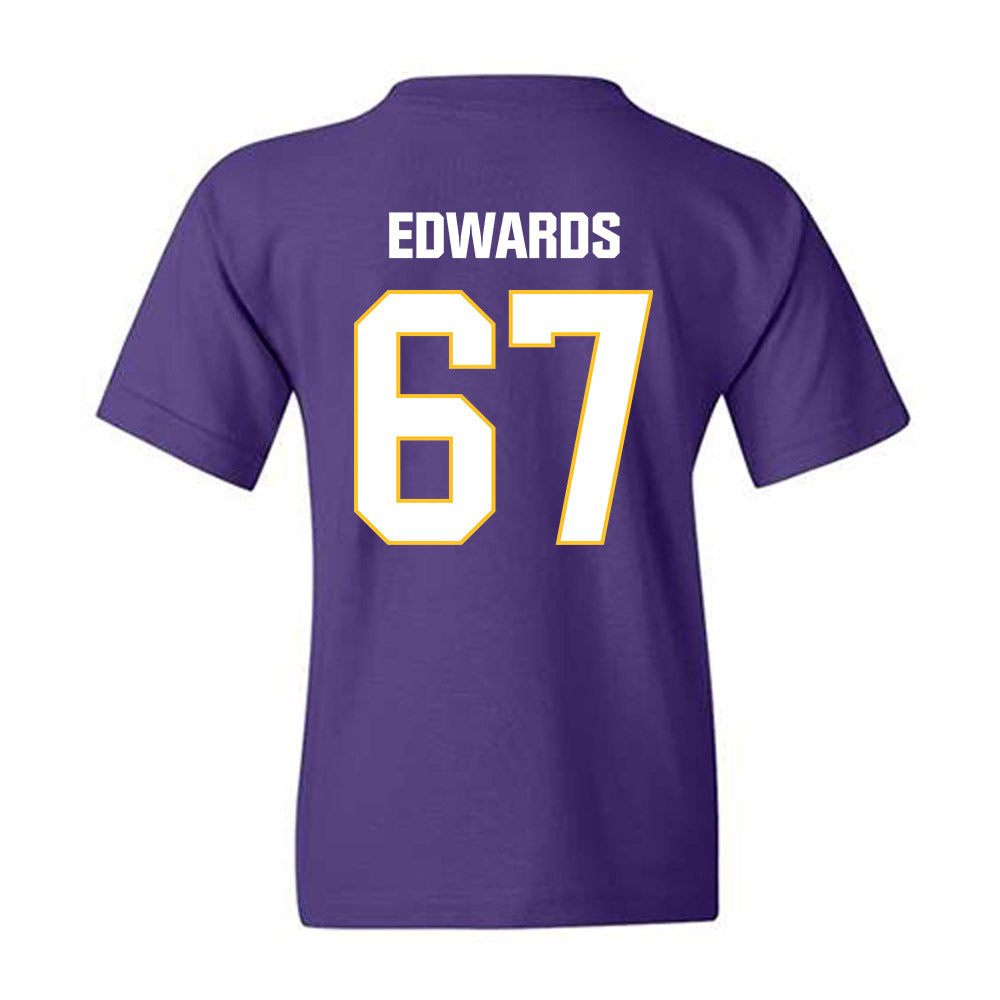LSU - NCAA Softball : Kylee Edwards - Classic Shersey Youth T-Shirt-1