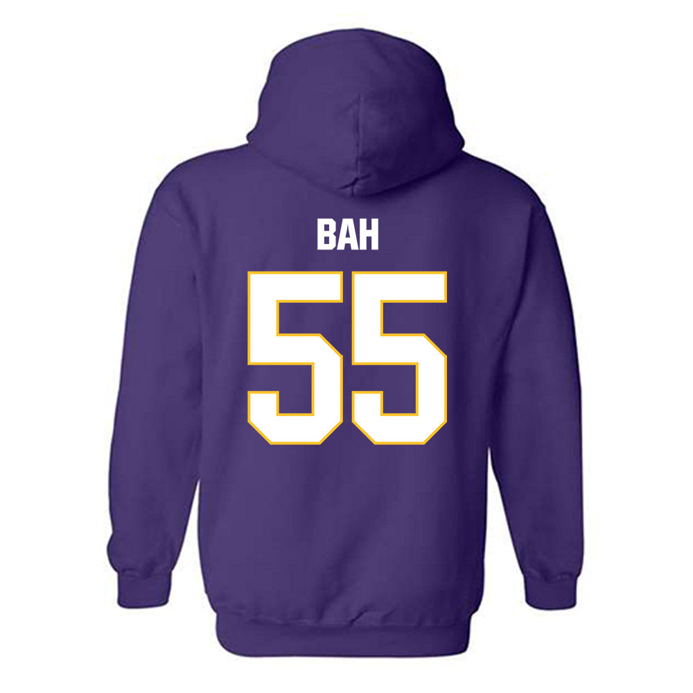 LSU - NCAA Football : Aliou Bah - Classic Shersey Hooded Sweatshirt-1