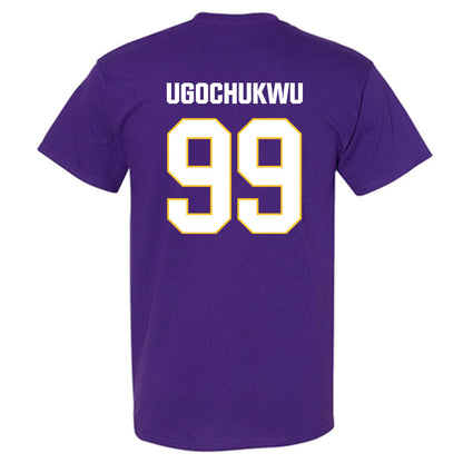LSU - NCAA Men's Basketball : Divine-Collins Ugochukwu - Classic Shersey T-Shirt-1