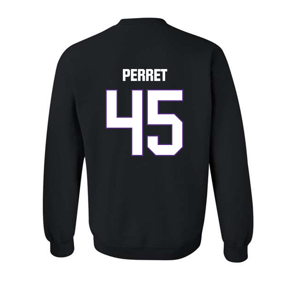 LSU - NCAA Football : Sean Perret - Classic Shersey Crewneck Sweatshirt-1