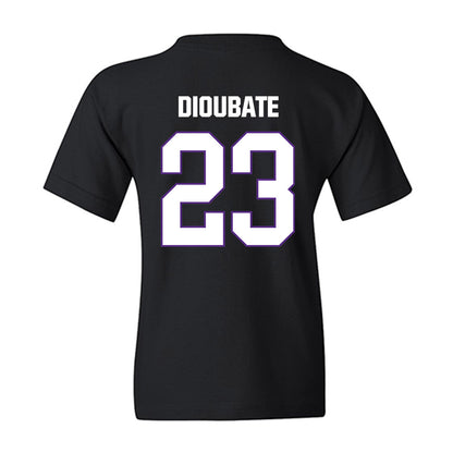 LSU - NCAA Men's Basketball : Mouhamed Dioubate - Classic Shersey Youth T-Shirt-1
