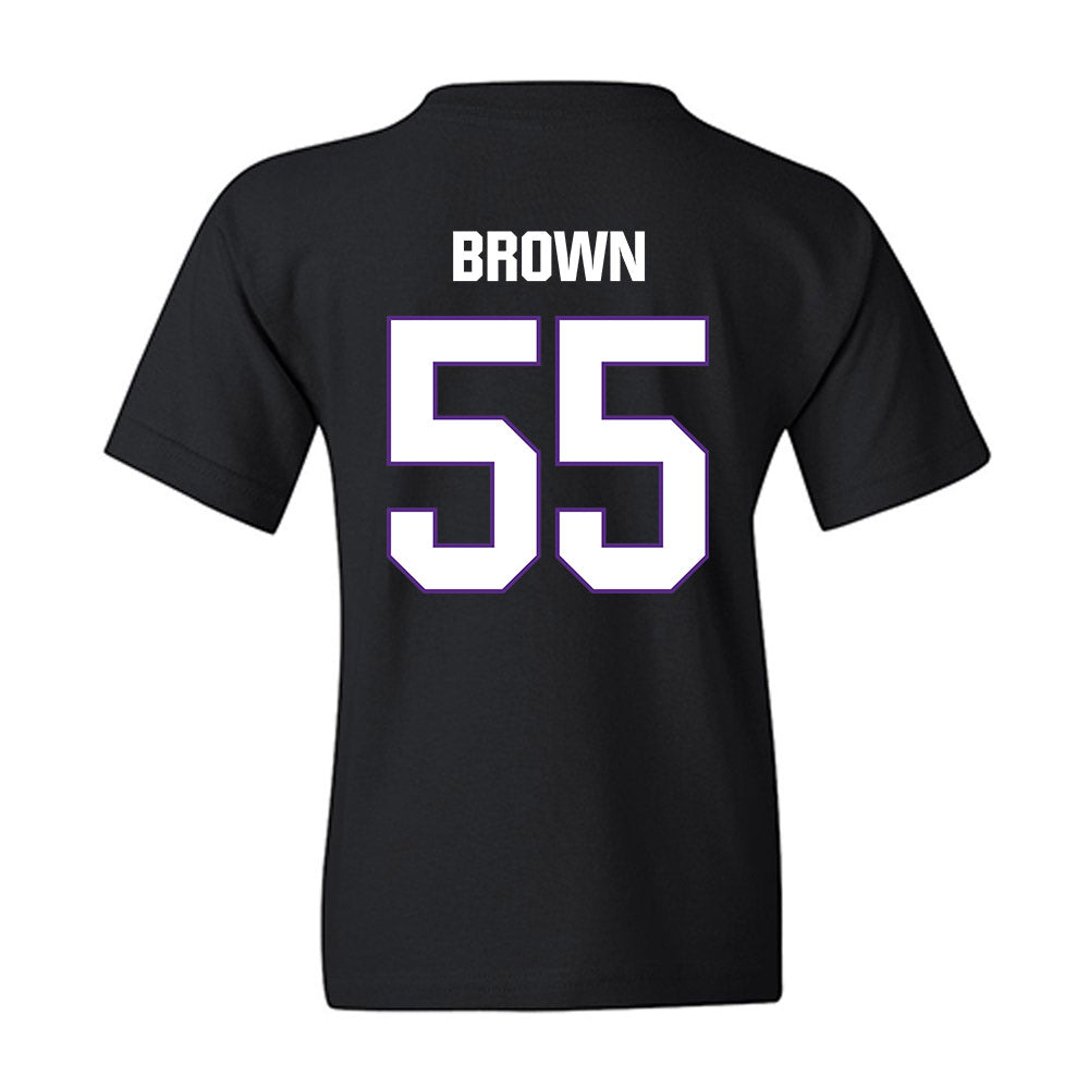 LSU - NCAA Football : Lamar Brown - Classic Shersey Youth T-Shirt-1