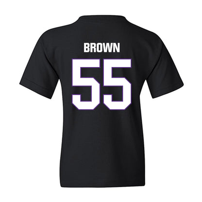 LSU - NCAA Football : Lamar Brown - Classic Shersey Youth T-Shirt-1