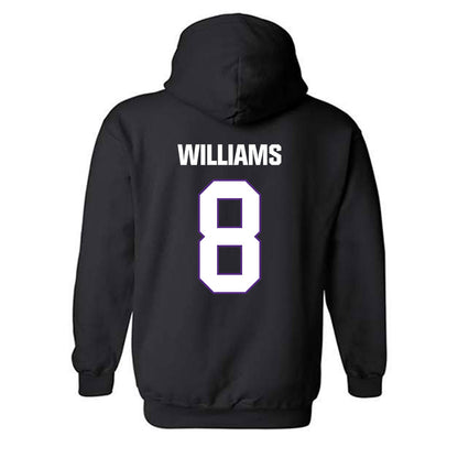 LSU - NCAA Women's Basketball : Jada Williams - Classic Shersey Hooded Sweatshirt-1