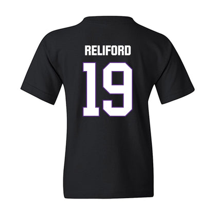 LSU - NCAA Football : Gabriel Reliford - Classic Shersey Youth T-Shirt-1