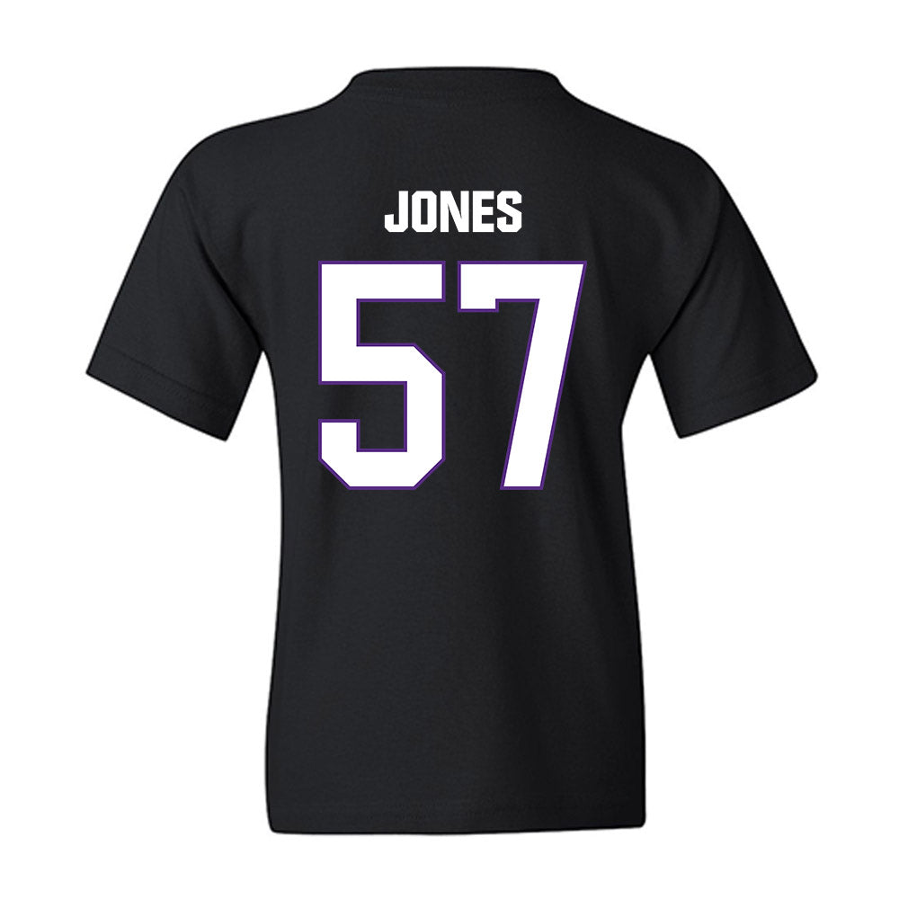 LSU - NCAA Football : Jakolby Jones - Classic Shersey Youth T-Shirt-1