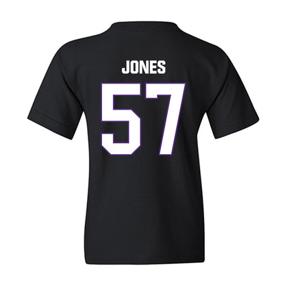 LSU - NCAA Football : Jakolby Jones - Classic Shersey Youth T-Shirt-1
