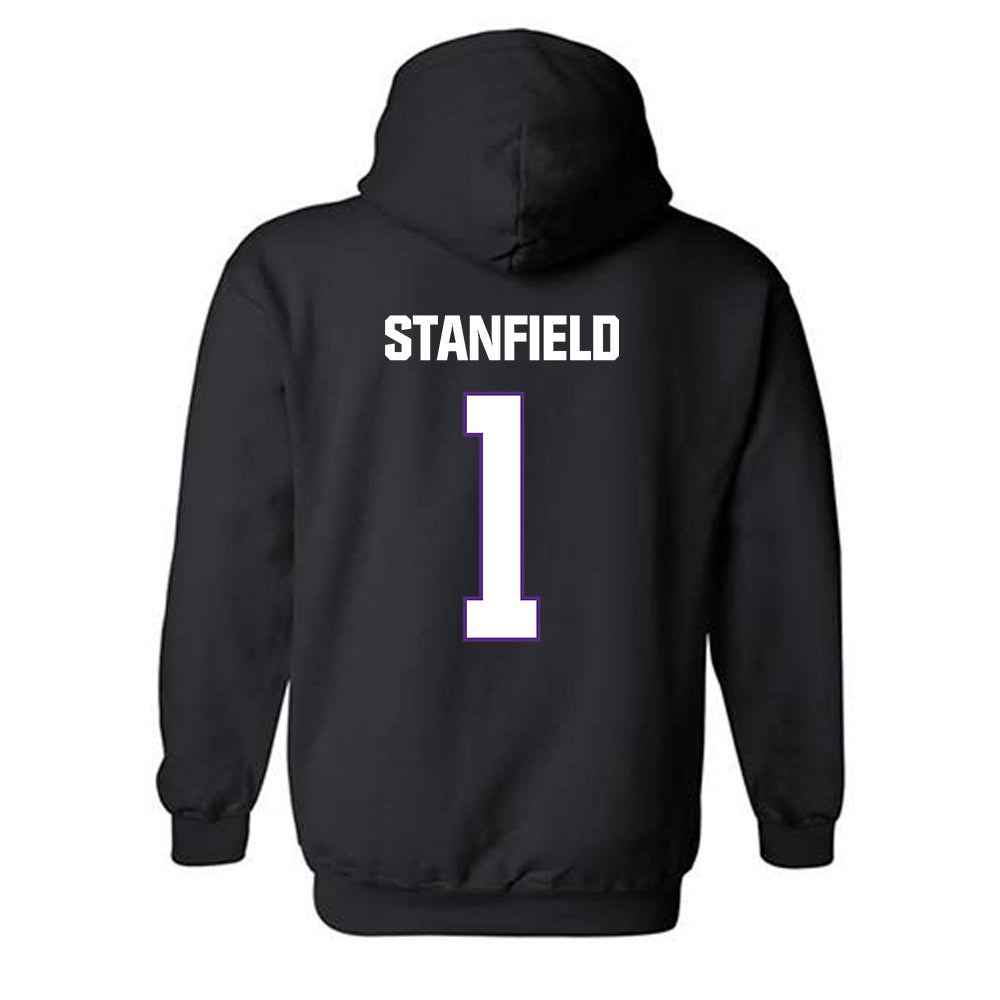 LSU - NCAA Baseball : Chris Stanfield - Classic Shersey Hooded Sweatshirt-1