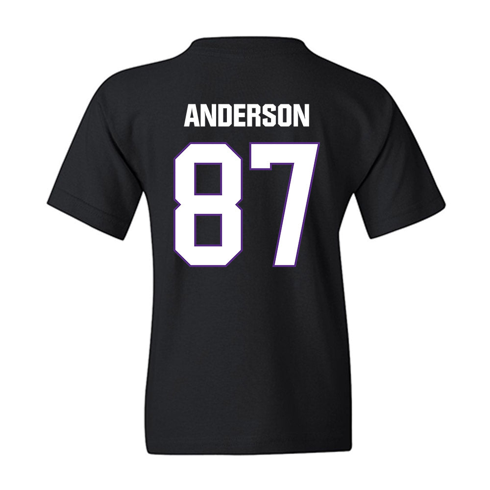 LSU - NCAA Football : JC Anderson - Classic Shersey Youth T-Shirt-1