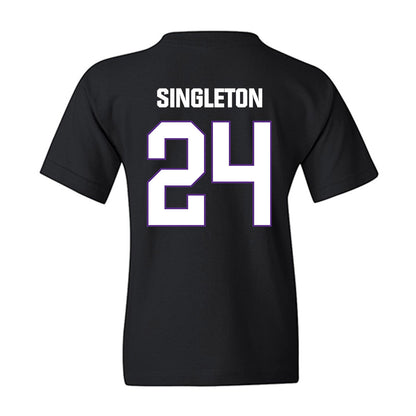 LSU - NCAA Football : Tylen Singleton - Classic Shersey Youth T-Shirt-1