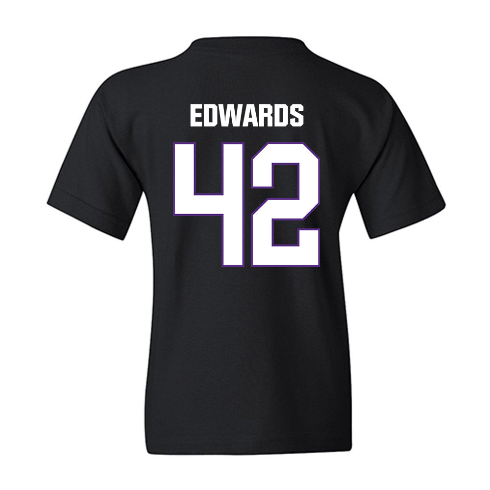 LSU - NCAA Softball : Tori Edwards - Classic Shersey Youth T-Shirt-1