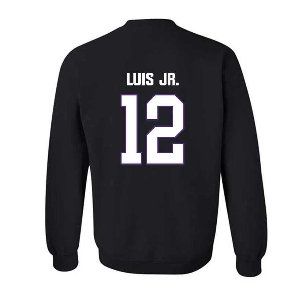 LSU - NCAA Men's Basketball : RJ Luis Jr. - Classic Shersey Crewneck Sweatshirt-1