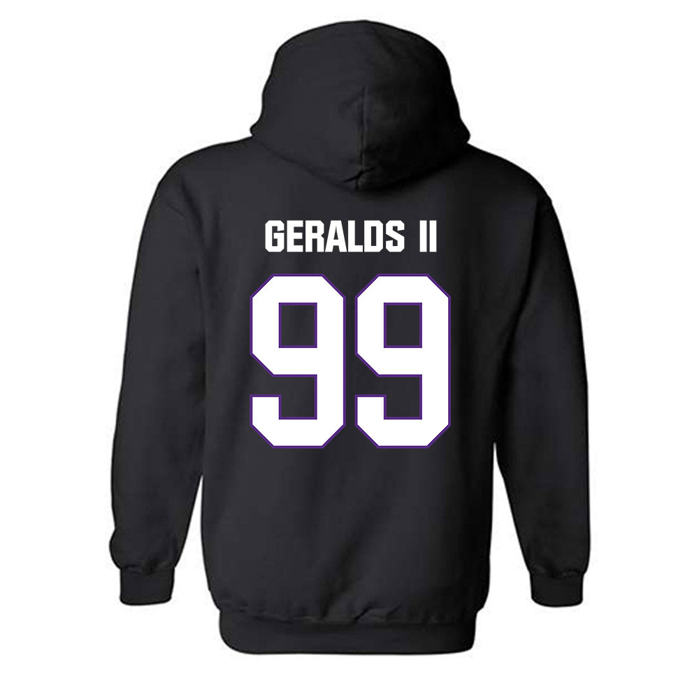LSU - NCAA Football : Daverin Geralds II - Classic Shersey Hooded Sweatshirt-1
