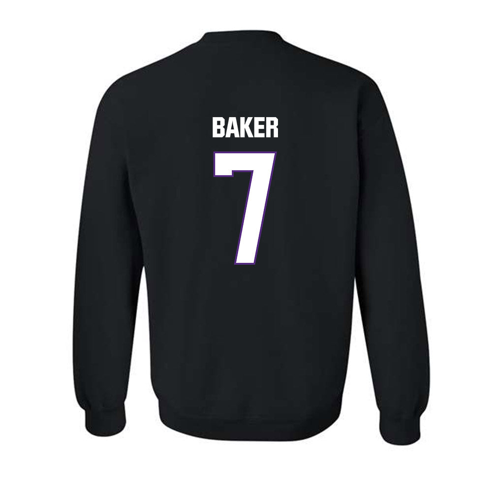 LSU - NCAA Beach Volleyball : Kate Baker - Classic Shersey Crewneck Sweatshirt-1