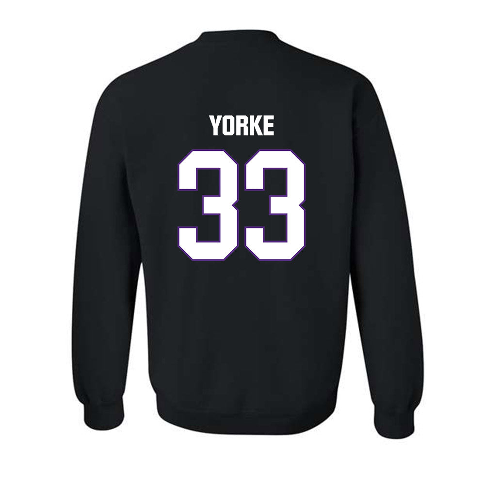 LSU - NCAA Baseball : Zach Yorke - Classic Shersey Crewneck Sweatshirt-1