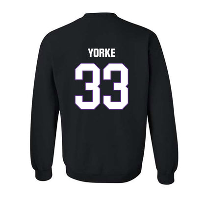 LSU - NCAA Baseball : Zach Yorke - Classic Shersey Crewneck Sweatshirt-1