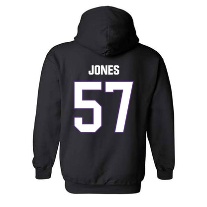 LSU - NCAA Football : Jakolby Jones - Classic Shersey Hooded Sweatshirt-1