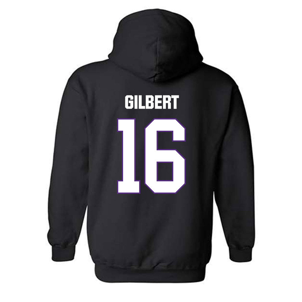 LSU - NCAA Women's Basketball : Kailyn Gilbert - Classic Shersey Hooded Sweatshirt-1